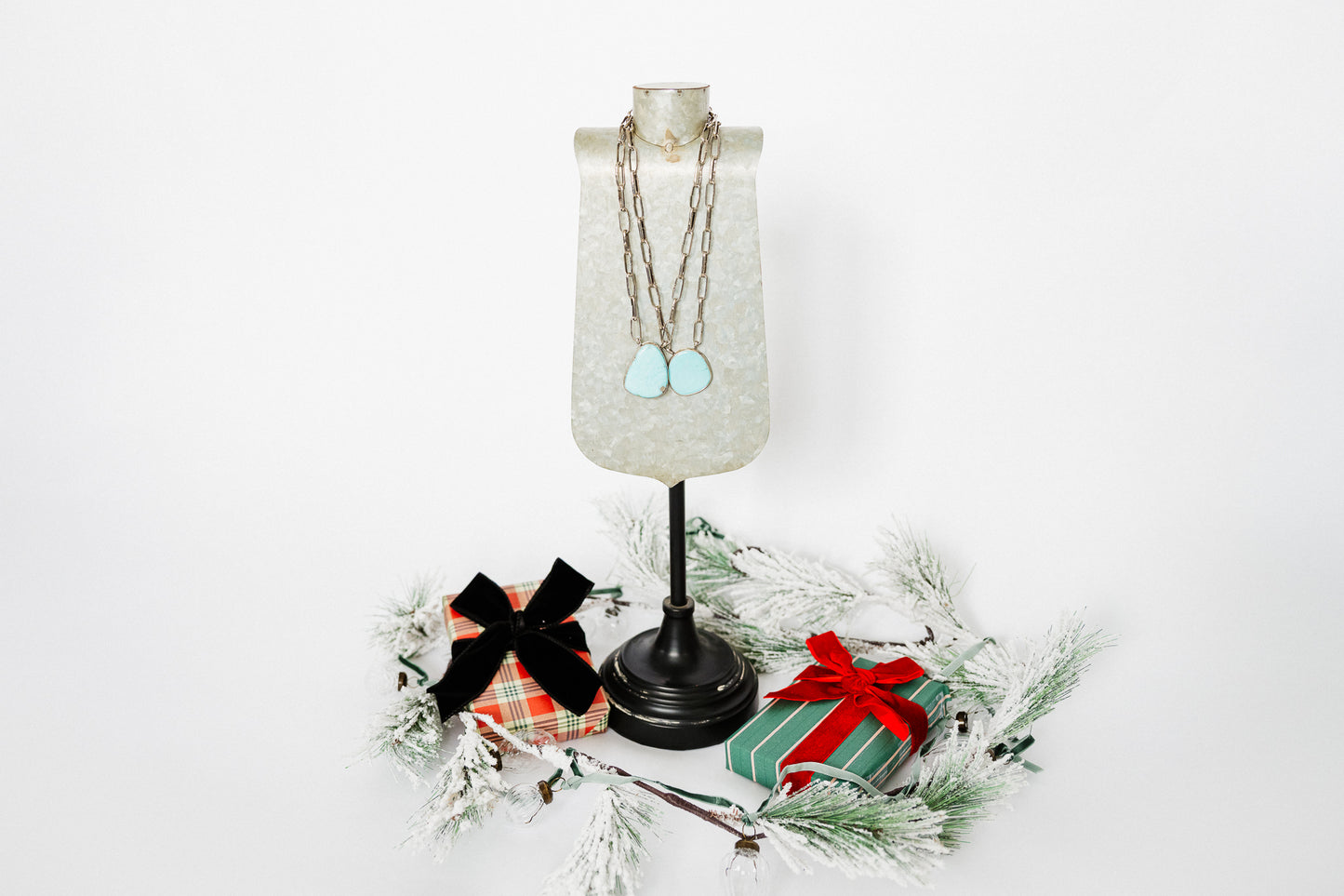 Mexican Slab + Handmade Chain