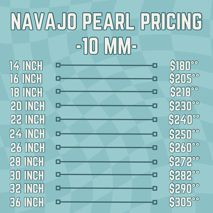 10MM NAVAJO PEARL *PREORDER*