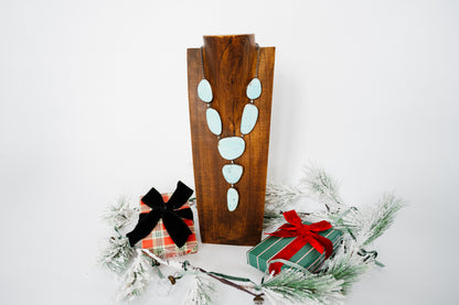 Mexican Turquoise Slab Necklace