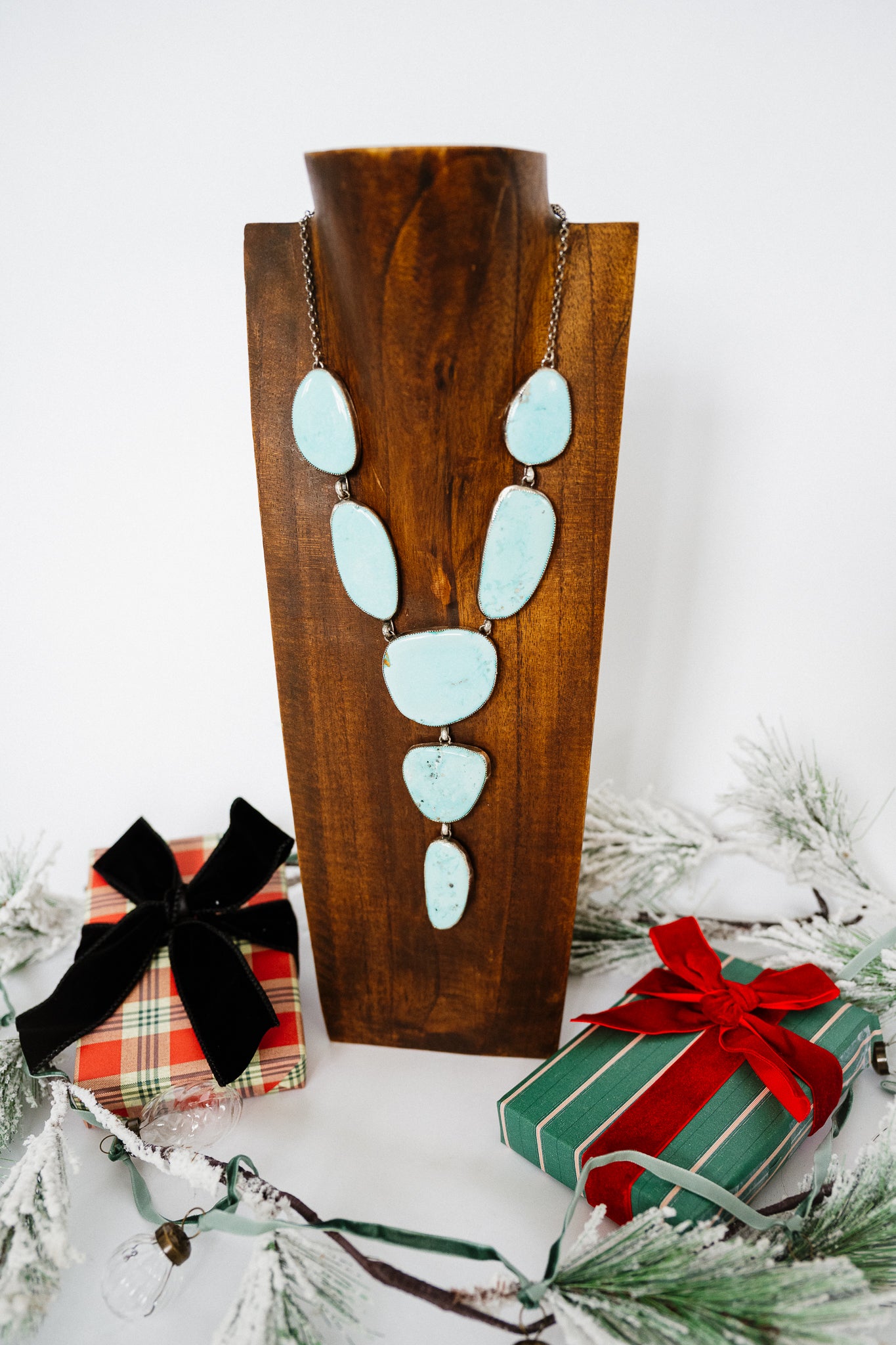 Mexican Turquoise Slab Necklace