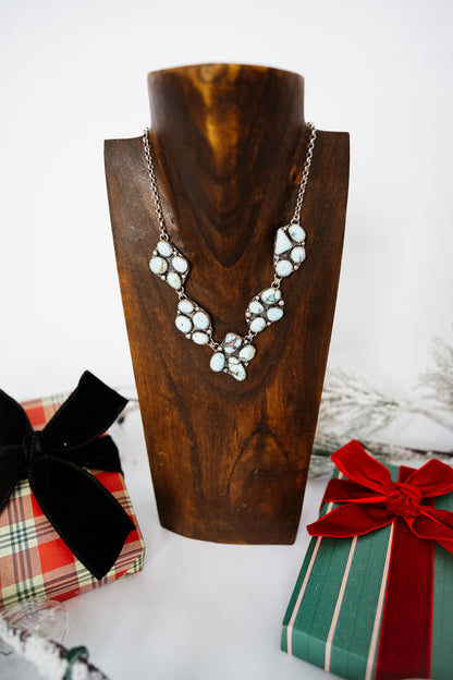 Golden Hills Mini Cluster Necklace