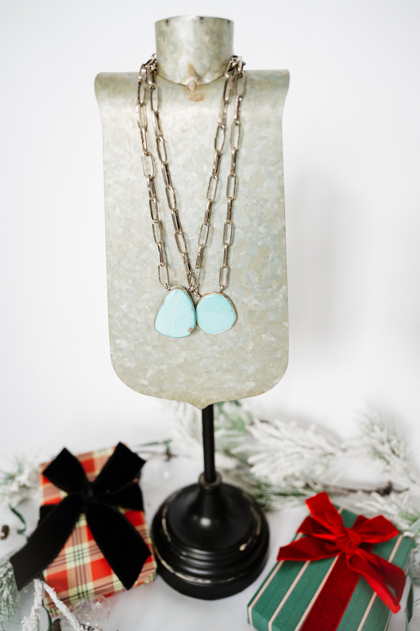 Mexican Slab + Handmade Chain