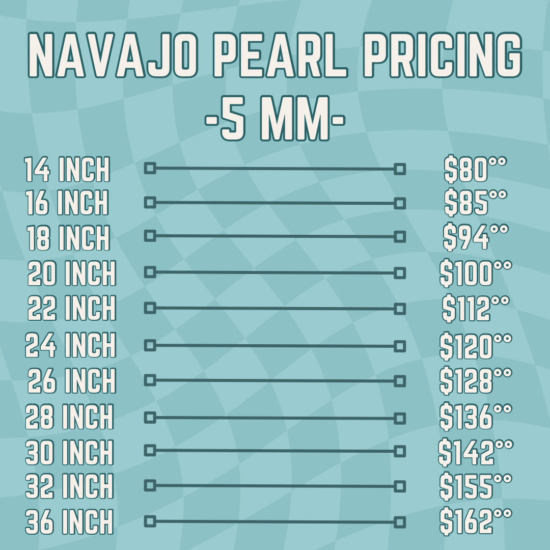 5MM NAVAJO PEARL *PREORDER*