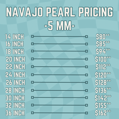 5MM NAVAJO PEARL *PREORDER*